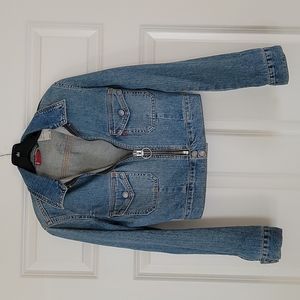 Levi's Jean Jacket, Cropped, Size Small JR